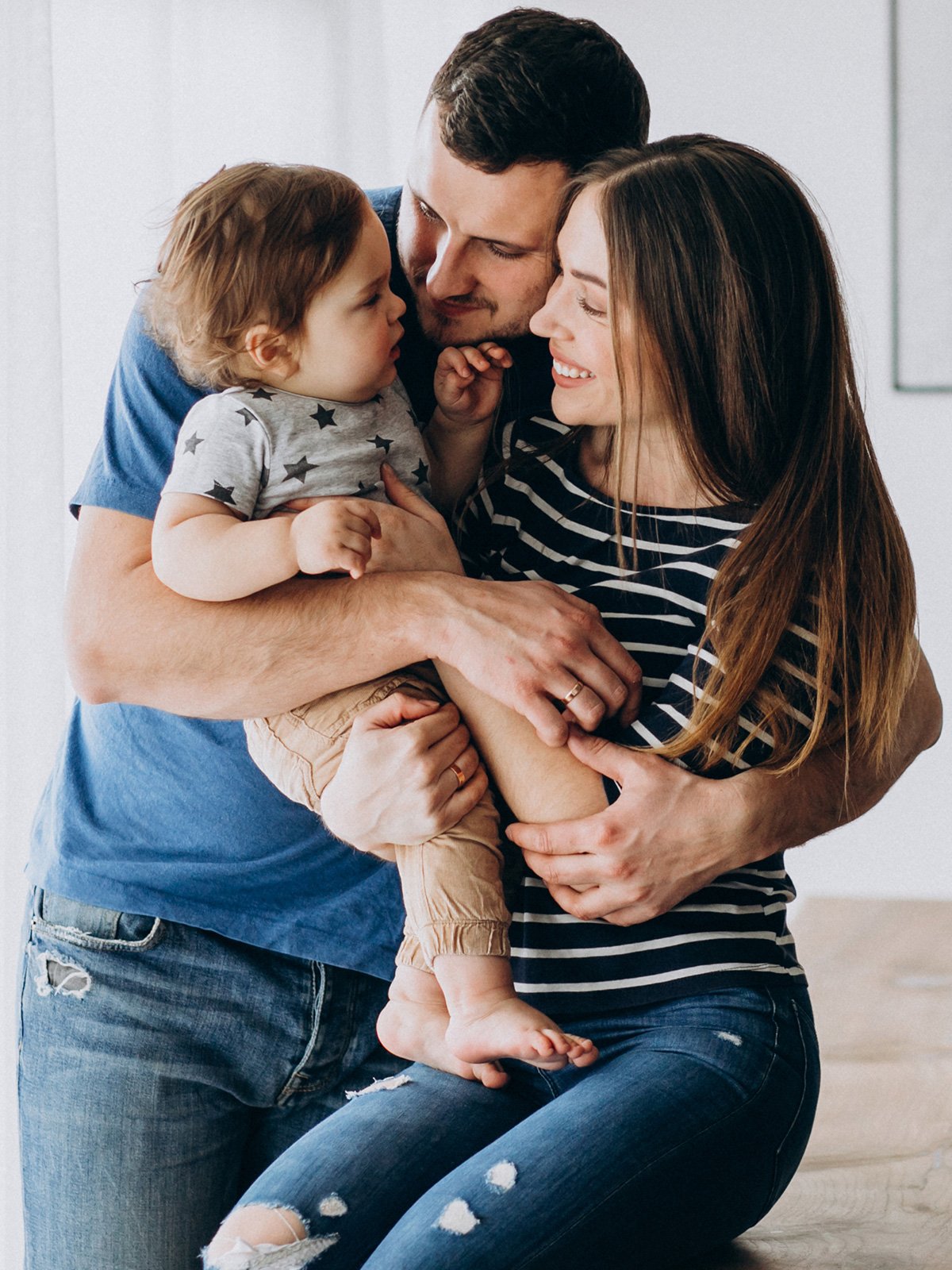 Família se divertindo